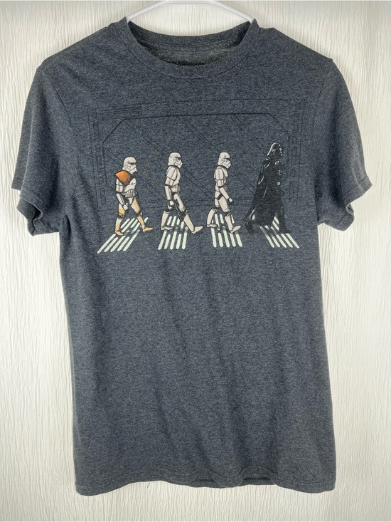 Star Wars Other - Star Wars Dark Gray Stormtrooper & Darth Vader Crossing T-Shirt